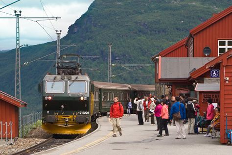 Flam Railway (Fotó Tomas Votava) Standard Gauge, Norway, Passenger, Train, Travel