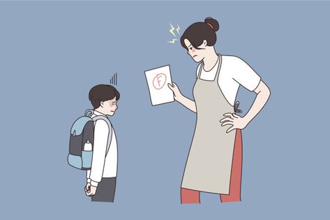 Toxic Parents Illustration, Toxic Family Drawing, Family Issues Pictures, Family Issues Illustration, Parents Anime, Parents Aesthetic, Anime Computer, Angry Woman, Parenting Illustration