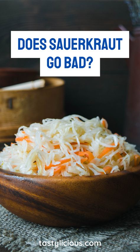 how do you know when sauerkraut is bad | does sauerkraut go bad if not refrigerated | sauerkraut best by date | fall recipes dinner | healthy lunch ideas | dinner ideas | breakfast ideas | easy healthy dinner recipes Breakfast Ideas Easy Healthy, Fall Recipes Dinner, Breakfast Ideas Easy, Making Sauerkraut, Fermented Sauerkraut, Homemade Sauerkraut, Fermented Cabbage, Popular Side Dishes, Sour Fruit