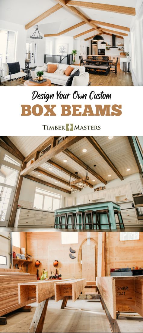 Faux Timber Frame Interior, Timber Frame Interior, Timber Frame Joints, Box Beams, Hunting Stuff, Faux Beams, Cottage Ideas, Timber Framing, Douglas Fir