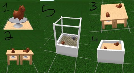 How To Make Animals In Bloxburg, Bloxburg Pets Codes, Bloxburg Barn Ideas, Pets In Bloxburg, Bloxburg Pet Hacks, Bloxburg Animals, Bloxburg Pets, Bloxburg Pet Decals, Bloxburg Interior