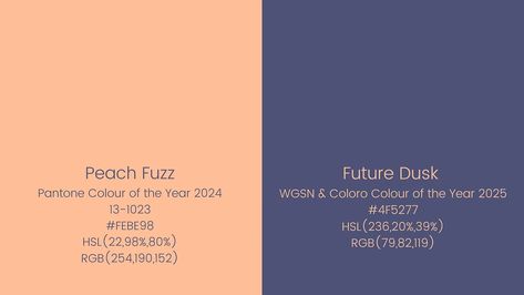 Pantone Colour of the Year announced: Unveiling the trending brand colours for 2024-2025 2025 Pantone Color Of The Year, Color Of The Year 2024-2025, Pantone Color Of The Year 2025, Pantone 2025 Color Trends, Future Dusk, Colour Pallettes, Pantone Colour Of The Year, Brand Colours, Trends 2025