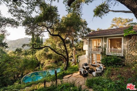 21580 Encina Road Topanga, CA 90290 - Photo 1 of 38 Santa Monica Mountains, Topanga Canyon, Beautiful Pools, Pacific Palisades, Breakfast Area, Los Angeles County, Indoor Outdoor Living, Pool Houses, Private Pool