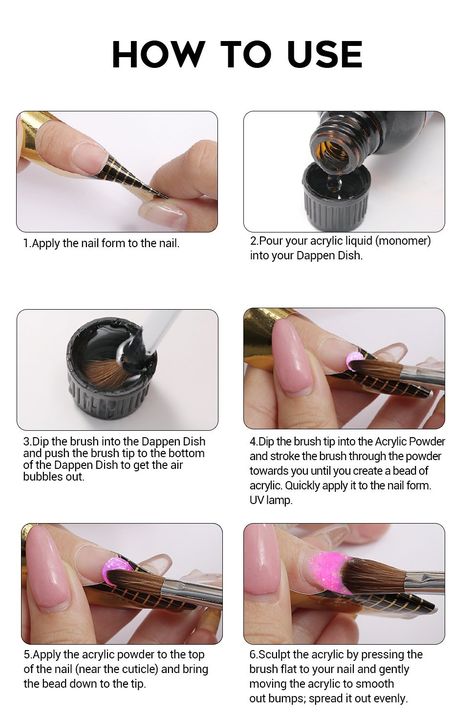 Doing Acrylic Nails, Acrylic Nails At Home, Nail Supply Store, Acrylic Nail Powder, Acrylic Liquid, Diy Acrylic Nails, Polygel Nails, Get Stronger, Nail Powder