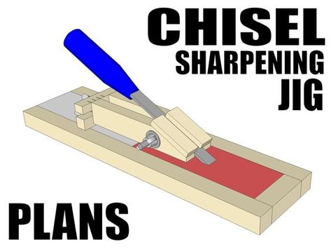 Chisel Sharpening Jig, Chisel Sharpening, Woodshop Tools, Wood Chisel, Wood Crafting Tools, Diy Wooden Projects, Lathe Tools, Woodworking Hand Tools, Woodworking Projects That Sell