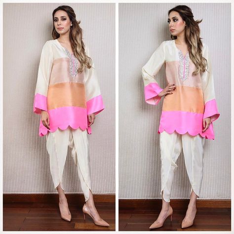 Zehra Saleem (@zehrasaleemofficial) Zehra Saleem, New Kurti Designs 2020 Latest, Tulip Pants, New Kurti Designs, New Kurti, Pakistani Fashion Casual, Pakistani Dresses Casual, Styles Women, Salwar Kamiz