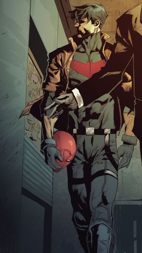 Jason Todd Comics, Jason Todd Aesthetic, Red Hood Wallpaper, Red Hood And The Outlaws, Jason Todd Robin, Red Hood Comic, Books Science, Hood Wallpapers, The Outlaws