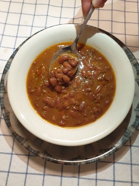 Red Bean Soup Recipe | Family Cooking Recipes Small Red Beans Recipe Crock Pot, Red Beans Soup Recipes, Dark Red Kidney Beans Recipe, Kidney Bean Soup Recipes, Red Bean Soup Recipes, Red Kidney Bean Recipes, Family Cooking Recipes, Albanian Cuisine, Kidney Bean Soup