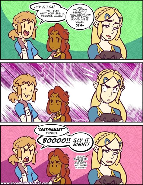 BotW cartoon<<< I love all these seal puns Legend Of Zelda Comics, Seal Puns, Botw Mipha, Zelda Comics, Botw Link, Legend Of Zelda Memes, Botw Zelda, Zelda Funny, Tears Of The Kingdom