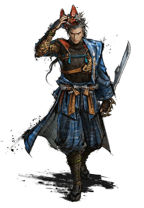 Hanzo Hattori, Samurai Warriors 5, Samurai Concept, Chinese Armor, Samurai Warriors, Character Types, 4 Characters, Shadow Warrior, Japanese Warrior