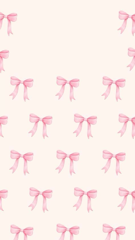 Bow Wallpaper Iphone, Tapeta Hello Kitty, Pink Wallpaper Ipad, Iphone Wallpaper Preppy, Cute Home Screen Wallpaper, Cute Home Screens, Cute Summer Wallpapers, Bow Wallpaper, Images Kawaii