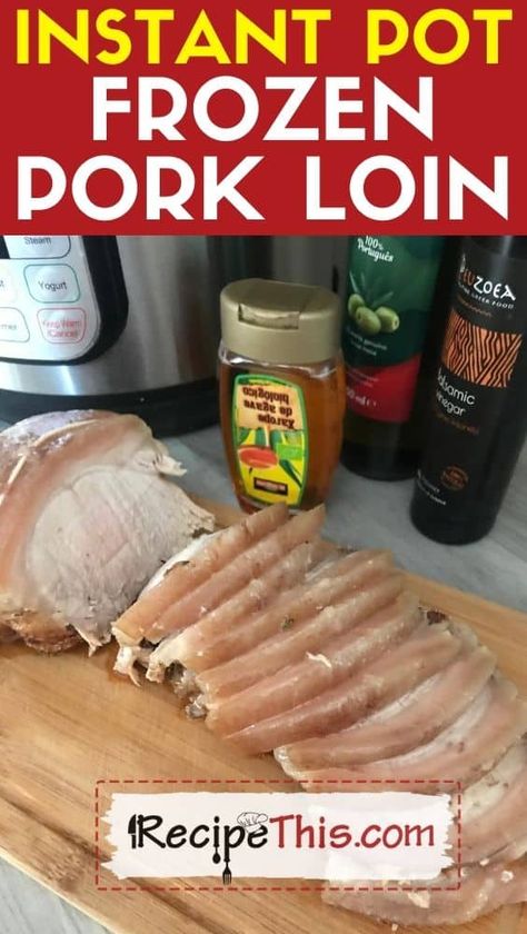 Pressure Cooker Pork Loin, Instant Pot Pork Loin Recipe, Instant Pot Pork Loin, Pork Loin Recipe, Pressure Cooker Pork, Pork Loin Roast Recipes, Cubed Sweet Potatoes, Sweet Pork, Pork Loin Recipes