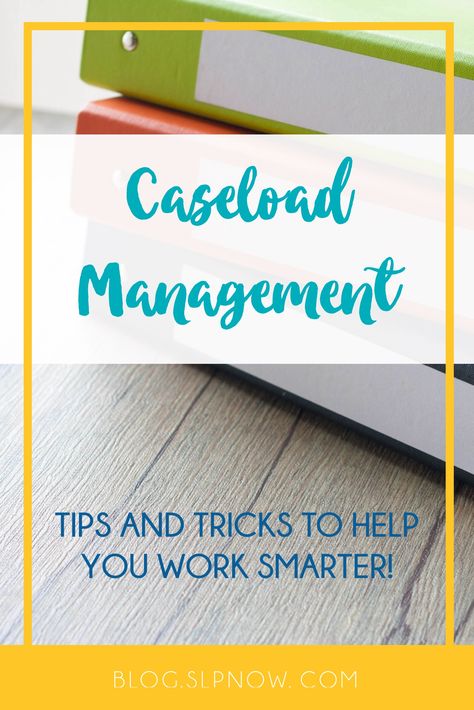 Step up your caseload management with these tried and true tips from a school-based SLP. School Based Slp Organization, School Based Slp, Social Worker Caseload Organization, Case Worker Organization, Social Worker Organization, Case Manager Organization, Case Management Organization, Cps Worker, Case Management Social Work