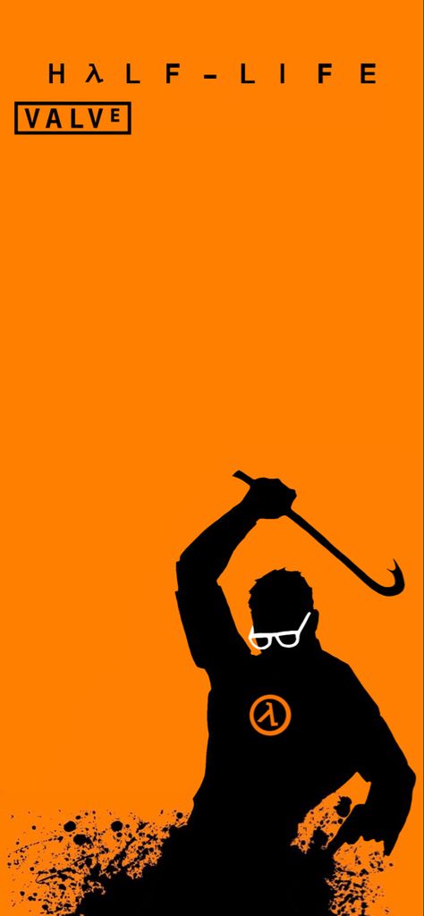 Portal 2 Wallpaper Phone, Half Life 2 Wallpaper, Half Life Blue Shift, Half Life Art, Half Life Wallpaper, Half Life Game, Xperia Wallpaper, Gordon Freeman, Iphone Wallpaper For Guys