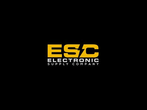 Electric Supply Company Logo Deisgn by Design Fox Supply Company Logo, Electric Shop Design, Electric Company Logo, Electrical Company Logo, Electronic Logo, Electricity Logo, Electric Logo, Electronics Logo, Company Logos