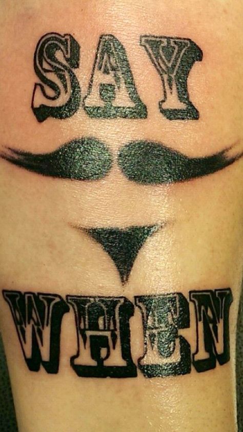 Say When Doc Holliday Tattoo, Say When Tattoo, Doc Holliday Tattoo, Tombstone Tattoo, Toe Tattoos, Doc Holiday, Western Tattoos, Doc Holliday, Sleeves Ideas