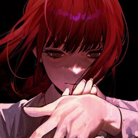 red hair anime icon / pfp Anime Red Hair, 얼굴 그리기, Red Icons:), Arte Inspo, Dark Anime, Chainsaw, Anime Character Design, Anime Fanart, Anime Character