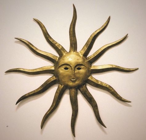 Sun mask, by Talula Merriwether, 2020 Via: @archaeologyart . . . . . . . . . . . . . #artifacts #artifactuprising #artifact #artefacts #artefacto #antiqueart #antiquaire #instaartwork #artworks #artworkdaily #artworksinsta #igartwork #sun #sunart Sun Mask, Artifact Uprising, Esoteric Art, Sun Art, Fantasy Inspiration, Moon Art, The Dance, Student Art, Antique Art