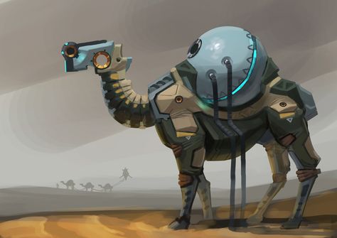 ArtStation - SciFi experiments, Alexander Trufanov Sci Fi Animals, Robo Animals, Chrome Robot, Mecha Animals, Alexander Trufanov, Robot Design Sketch, Mechanical Animals, Robot Animal, Cyberpunk Design