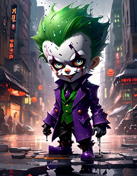 Cartoon Joker Wallpaper, Cartoon Joker Drawing, Joker Status, The Joker Animated, Baby Joker, Joker Animated, Joker 2019 Drawing, Baby Cartoon Characters, Joker Smile