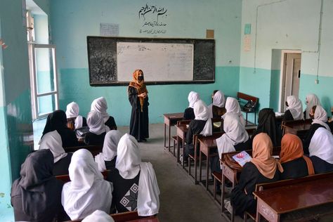 Female foreign ministers press Taliban on girls’ education - The Globe and Mail Poverty And Hunger, School Reopen, Right To Education, Afghan Girl, Human Rights Watch, Christian Post, Female Teacher, Ministry Of Education, Shiga