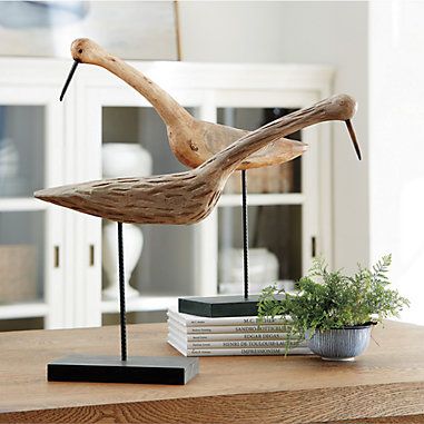 Mounted White Heron Console Bookshelf, White Heron, Table Sculpture, Sculpture Decor, White Cheese, Outdoor Mirror, Beach Wood, Unique Housewarming Gifts, Fabric Sale