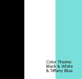 5. Color theme: Black, white & Tiffany blue Tiffany Blue Rooms, Tiffany Blue Bathrooms, Tiffany Bedroom, Tiffany Blue Bedroom, Tiffany Room, Tiffany Blue Color, Tiffany Wedding, Glam Room, Blue Bathroom