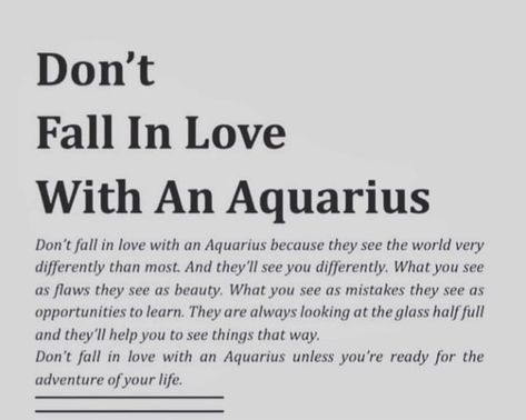 Aquarian Woman, Aquarius Funny, Aquarius Vibes, Aquarius Things, Aquarius Energy, Don't Fall In Love, Aquarius Sun, Aquarius Man, Aquarius Aesthetic