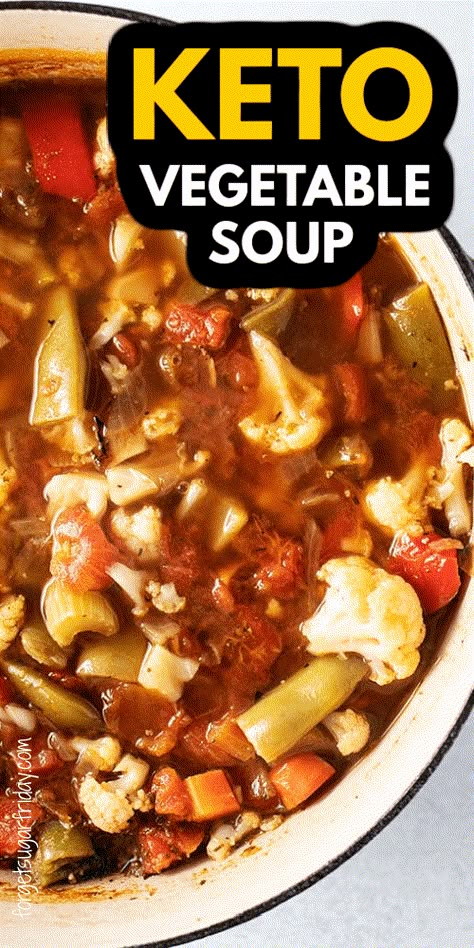 Keto Vegetable Soup, Keri Recipes, Keto Veggie Recipes, Sausage Vegetable Soup, Low Carb Vegetable Soup, Keto Friendly Vegetables, Quick Soup Recipes, Fat Burning Soup, Keto Soups