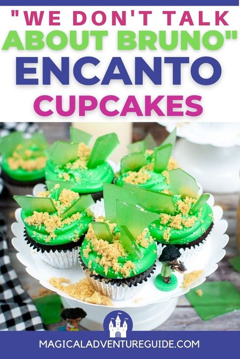 Encanto Movie Night, Encanto Activities, Encanto Crafts, Encanto Cupcakes, Encanto Themed Birthday Party, Encanto Birthday Cake, Encanto Movie, Encanto Cake, We Don't Talk About Bruno