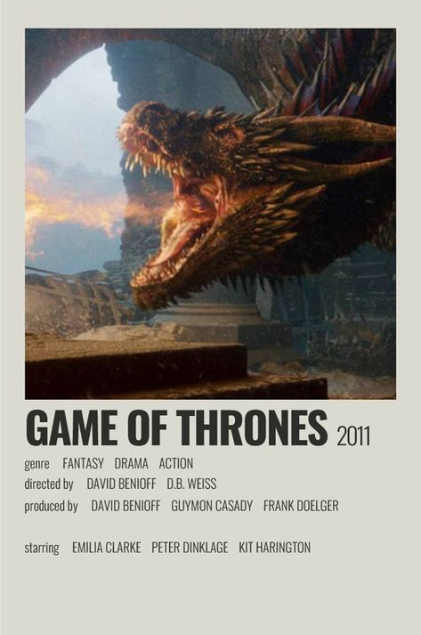 Game Of Thrones Minimalist, Game Of Theones, Minimalistic Polaroid Poster, Game Of Thrones Movie, David Benioff, Game Of Thrones Poster, Game Of Thrones Tv, Polaroid Poster, Games Of Thrones