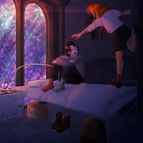 Snily Fanart, Severus And Lily, Severus Snape Lily Evans, Hp Ships, Sirius X, Hp Fanart, Snape And Lily, Hp Universe, Snape Harry Potter