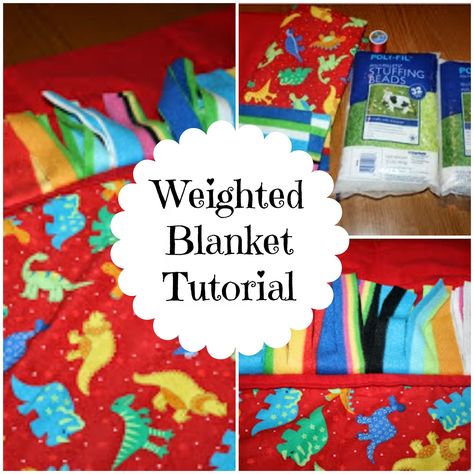 Make your own affordable weighted blanket easy DIY instructions.