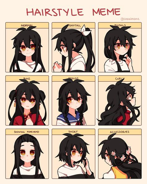 Hair Female Reference, Female Hairstyle Drawing, Anime Hair Styles Female, Male Hair Ideas Drawing, Anime Hair Reference Female, Gacha Hairstyle Ideas, Character Hair Design, Anime Hairstyles Female Hair Reference, Male Hair Reference Drawing