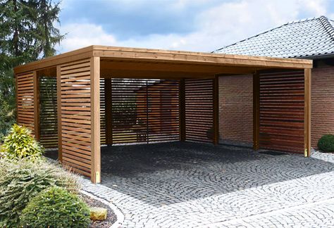 Improve the looks and value of your home with our quality carports in Adelaide. We offer a variety of outdoor living solutions like Carports, pergolas and decking, etc. For more details, call us at (08) 8391 0419 or visit our website. Garage Alternative, Carport Modern, Building A Carport, Modern Carport, Carport Plans, Pergola Carport, Double Carport, Carport Garage, Metal Carports