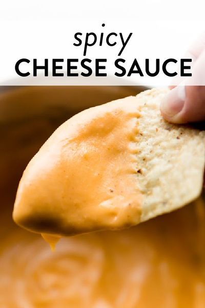 The most unbelievable homemade spicy nacho cheese sauce! Creamy cheese sauce for snacks, soft pretzels, bread, and more! #nachocheese #cheesesauce #cheesy #footballfood Creamy Cheese Sauce, Homemade Cheese Sauce, Homemade Buffalo Sauce, Cheddar Cheese Sauce, Spicy Cheese, Nacho Cheese Sauce, Sally's Baking, Superbowl Snacks, Nacho Cheese