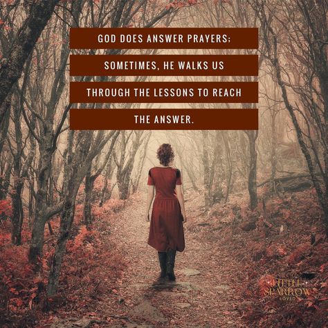 God does answer your prayers. It may not look how you thought it would, but His ways are higher and His plans are always set with purpose. Sometimes he walks us through the lessons in order to reach the answer. I want to encourage you all today to step out in prayer like never before. He is calling His children to become mighty prayer warriors in this time. Keep encouraging one another and lifting each other up, and let your voices be heard in heaven. “Praying at all times in the Spirit, w... My Thoughts And Prayers Are With You, Answered Prayer Quotes, Whatever Is True, Walking Out, About God, Answered Prayers, Inspirational Bible Quotes, Prayer Warrior, In God We Trust