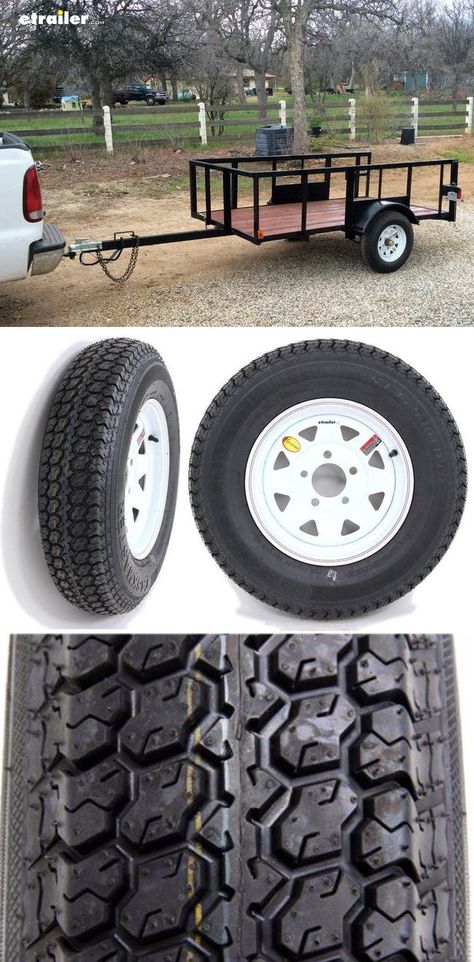 Upgrade your trailer tires with durable aluminum, lightweight, and rustproof Taskmaster tires. Tire-and-wheel assembly is ideal for boat trailers, stock trailers, utility trailers, and campers Stock Trailer, Cooper Tires, Electric Bike Kits, Boat Trailers, Boat Insurance, Yacht Life, Trailer Tires, Utility Trailer, Trailer Accessories