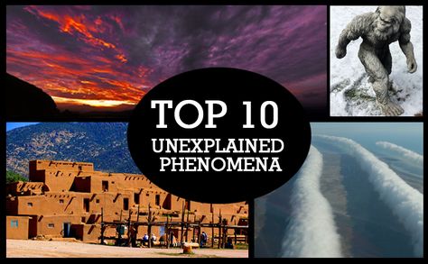 Top 10 Unexplained Phenomena  #unexplained #Phenomena Chalchuapa, Kinds Of Clouds, Fata Morgana, Unexplained Phenomena, Falling From The Sky, Artist Community, Natural World, New Mexico, On Earth