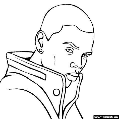 Chris Brown Coloring Page | Chris Brown Coloring Chris Brown Drawing, Chris Brown Photos, A Charlie Brown Christmas, Glow In Dark Party, Coloring Pages Adult, Chris Brown Pictures, Superhero Coloring, Canvas Drawing, Hello Kitty Coloring