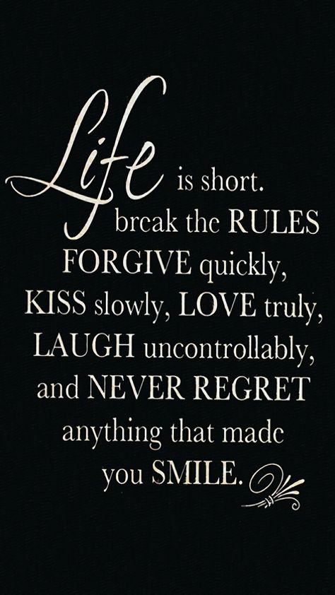 Wednesday, April 19, 2017 ... wise words I need to remember every day ... "Life is short.  Break the rules.  Forgive quickly.  Kiss slowly.  Love truly.  Laugh uncontrollably.  And never forget anything that made you laugh." Quotes Life Is Short, Mark Twain Quotes Life, Promise Day Images, Lost Love Quotes, Happy Love Quotes, Tagalog Love Quotes, Mark Twain Quotes, My Life My Rules, Break The Rules