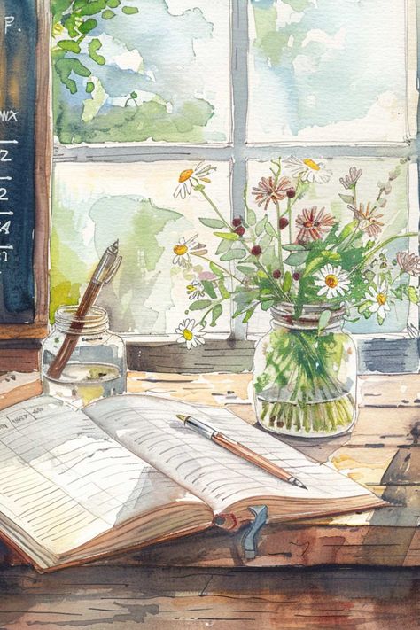 Watercolor art lessons