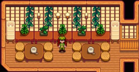 Stardew Valley Japanese Interior, Stardew Valley Japanese House, Stardew Valley Japanese, Stardew Valley House Interior, Stardew Valley House, Japanese House Interior, Interior Japanese Style, Stardew Ideas, Pinterest House