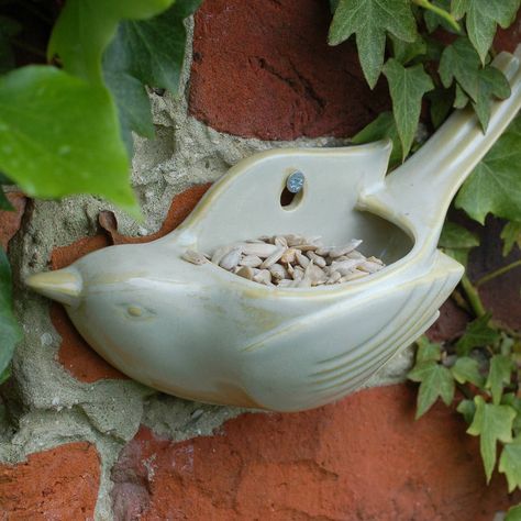 Pottery Space, Growing Art, Clay Birds, Clay Bird, Pottery Design, Pottery Inspo, Diy Bird Feeder, Hunter Gatherer, Pottery Inspiration