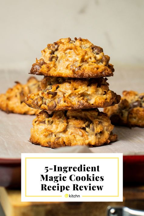 5 Minute No Bake Cookies, Mixed Nuts Recipes Baking, Five Ingredient Magic Cookies, Easy 4 Ingredient Cookies, Magic Cookies Recipe, 4 Ingredient Magic Cookies, 5 Ingredient Magic Cookies, 5 Ingredient Cookie Recipes, 4 Ingredients Cookies