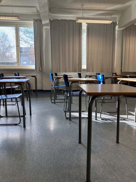 Empty classroom Classroom Background Real, Empty Classroom, Yomi Casual, Classroom Background, Liminal Space, Space Pictures, Stay At Home, Pins, Quick Saves