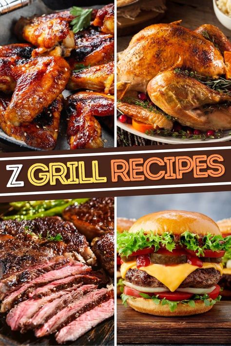 Z Grill Smoker Recipes, Delicious Grill Recipes, Salmon Snack, Aaron Franklin, Brisket Flat, Smoked Meatloaf, Smoked Pork Loin, Bratwurst Sausage, Franklin Bbq