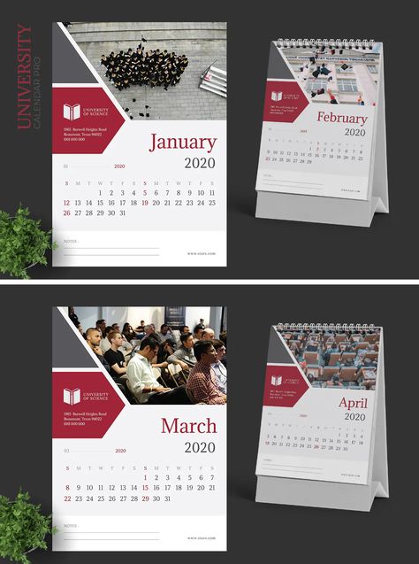 2020 University Education Calendar Template Vector EPS, AI. Download University Calendar, Wall Calendar Design, Education University, Calendar Templates, University College, Calendar Design, Calendar Template, Wall Calendar, Design Template