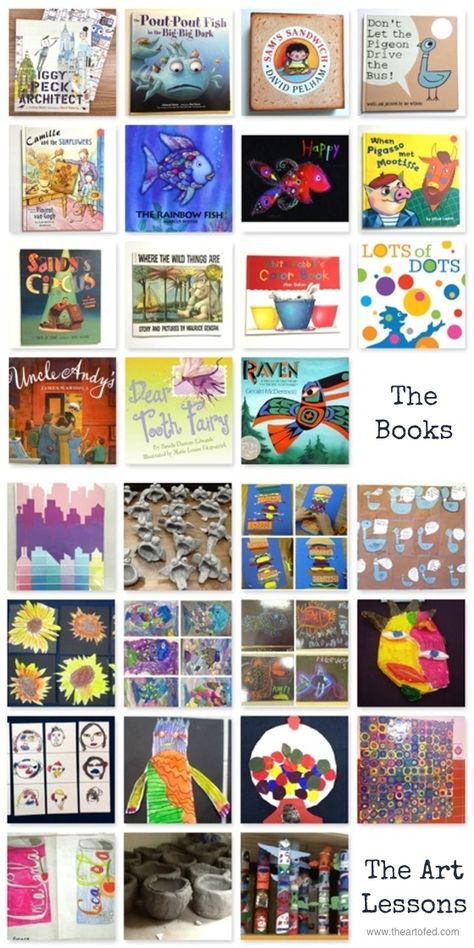 Art Books For Kids, Teacher Needs, Book Art Projects, Elementary Curriculum, Art Curriculum, Elementary Art Projects, Homeschool Art, Kindergarten Art, Art Lessons Elementary