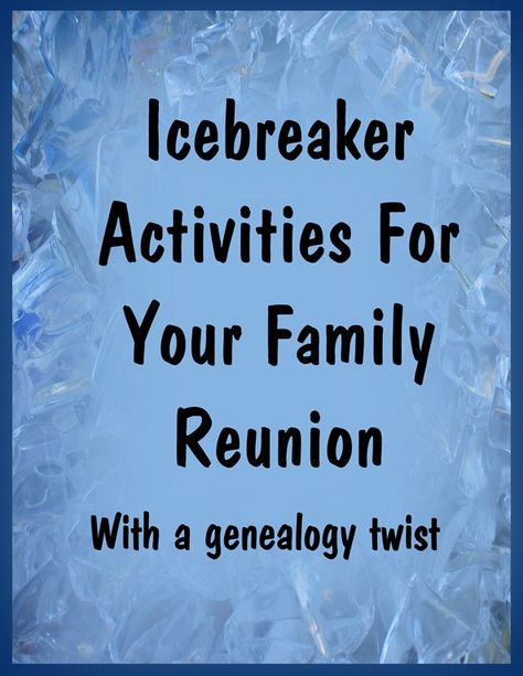 Icebreaker Activities Reunion Games Family, Black Family Reunion, Family Reunion Quotes, Reunion Quotes, Family Reunion Themes, Family Reunion Activities, Classroom Halloween, Reunion Decorations, Family Tree Photo